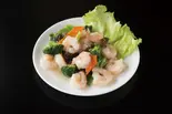 プリプリエビ炒め（上海亭 五反野本店）