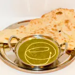サグキーマカレー/ Saag Keema Curry(ナン/ライス付きセット)（ドワリカズ/DWARIKAS）