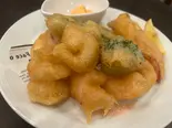 季節野菜と小エビのフリット（trattoria craft）
