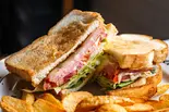 【GHAM】グリルドハムエッグ＆チーズ Grilled Ham, Egg ＆ Cheese Sandwich（BurgerMania白金店）