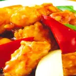 白身魚の甘酢かけ/Sweet and sour fish(中華料理 龍門)