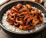 チュクミ丼ぶり(激辛)（ソウルサムギョプサル）