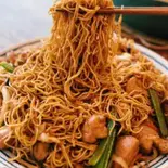 チョウミン chowmein(choice) チキン/chicken(インドネパールレストランアムル)