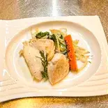たんぱくチキンもも肉のオリーブオイルステーキの野菜添え PROTEIN CHICKEN STEAK＆VEGETABLES ノーマル150g（ヘルシーレストラン moon flower）
