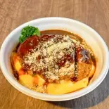 デミチーズカツオムライス（おきらく食堂 竹橋店）