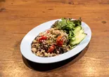 ピリ辛豚挽肉のサラダ ♪ラープムー♪（タイフードレストランRUFUS 大宮駅東口）
