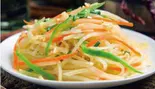 ジャガイモ細切り炒め Stir-Fried Thinly-Sliced Potato(香港亭 中野店)