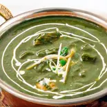 サグチキンカレー/Sag Chicken Curry（インドラ三鷹店）