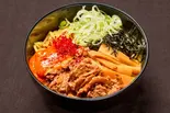 四川風ピリ辛油そば（油そば 極太麺の大吉 中野本店）