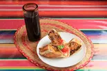 ブリトー＆コーラ（都島メキシコ料理店 Campechano〜カンペチャーノ〜）