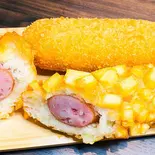 ポテトジャンボソーセージ米ハットグ（NepKo RESTAURANT）