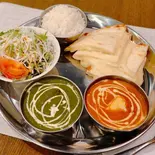 チーズナンセットB/Cheese Nan Set B（ダンニャバドインドネパールレストラン）