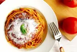 チーズたっぷり・ソースたっぷり贅沢ミート（パスタデリバリー 25年以上続くホテルクオリティー 六本木 グラテシモ）