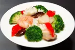 海鮮三種炒め（蓬莱春飯店 千駄木店）