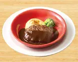 ビーフ100%粗挽きステーキ風ハンバーグ（ガスト 西新店）