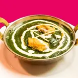 ポークパラクカレー(Pork palak)（カレーインドタージマハル出来島店）