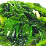 青菜炒め/Saute vegetables(中華料理 龍門)
