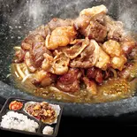 特撰4種弁当(牛ホルモン・牛中落ちカルビ・牛バラ・豚タン)（絶品ホルモン 恵比寿 博多店）