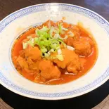 鶏肉の唐揚げの甘酢餡かけ（日興）