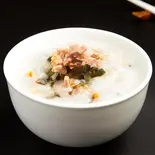 ピータンと豚挽き肉のおかゆ【皮蛋廋肉粥】(中国東北家郷料理永利 豊洲駅前店(1号店))