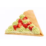 いちご 抹茶ホイップ(クレープ&スイーツ M's cafe (エムズカフェ) 鶯谷店)
