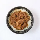 牛すじ丼【ミニ】（ステーキハンバーグひげ南6条店）