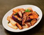 ナスと豚肉醤油炒め(中華麺房 栄記(1300円以上注文サービスあり))