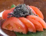 トマト塩昆布添え(かんろ浜松町店)