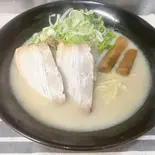 濃厚こってりラーメン チャーシュー2枚（西松家）
