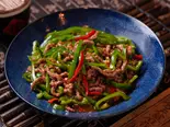 青椒肉絲（天津家庭料理 一味一厨）