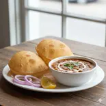 チョレプーリ(chole puri)（The Pakuu Indian restaurant）