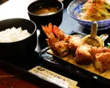 えびふらい定食（とんかつ専門店 とん八）