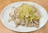 蒸し鳥のネギソース（谷記 錦糸町南口店）