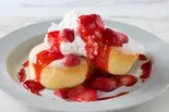 ホイップクリーム2倍！苺ホイップスフレパンケーキ(2個付き)Strawberry Whips Souffle Pancake（しっとりパンケーキ 恋するスフレ 南6条西）