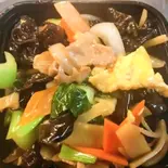 豚肉ときくらげの玉子炒め（中華家 隆華）