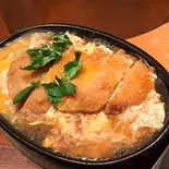 ジューシー かつとじ煮（手打ちそば 志喜千庵）