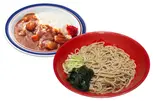 冷ミニカレーセットそば 又は うどん Mini Curry Rice + Cold Soba/Udon（富士そば 川崎西口店）