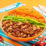 クミン焼肉ビビンバ（小馋猫烤肉拌饭(シャオチャンマオビビンバ)）