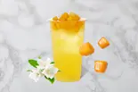 グレープフルーツ&ピーチのジャスミンティー Grapefruit & Peach Jasmine Tea(しっとりパンケーキ 恋するスフレ 天神店)