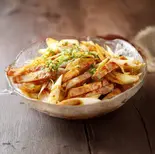 ネギとチャーシュー和え（四川料理 酔盧）