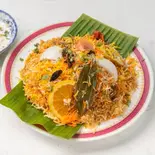 ラム ビリヤニ lamb biryani（HALIMA KEBAB BIRYANI）