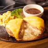 【150】チーズインハンバーグ（ココス 大橋店）