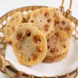 蓮根はさみ揚げ（青山餃子房 青砥店）