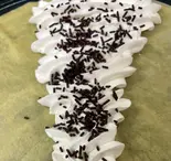 チョコスプレーとクリーム（cafe N）
