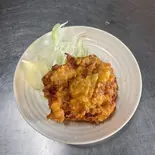 唐揚げ1個とライス(釈迦力 雄 門真店)