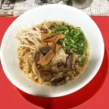 ホルモンそば（拉麺屋 めん塾）