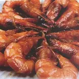 殼付キ大海老の唐揚げネギ香り炒め（鴻運食房）