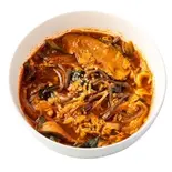 ユッケジャンラーメン(Spicy Beef Noodle Soup)（韓国料理＆焼肉 小山ホルモン）