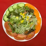 グリーンサラダ Green salad（アジアン料理エバーグリーン）
