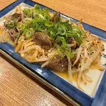 砂ずりのガーリックバター炒め（焼鳥よしおか六甲店）